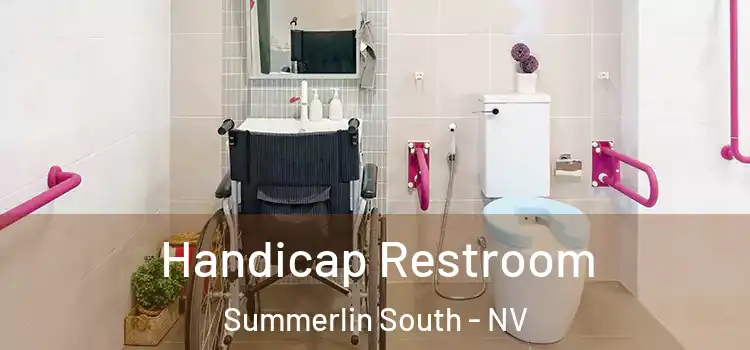 Handicap Restroom Summerlin South - NV